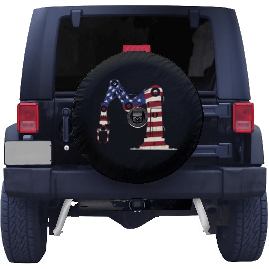 Robot Robotics Engineer American Spare Tire Covers