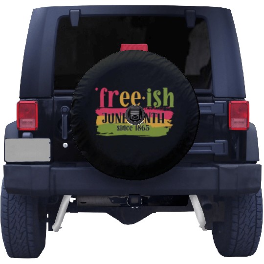 Juneteenth free since 1865 Black History US Africa Spare Tire Covers