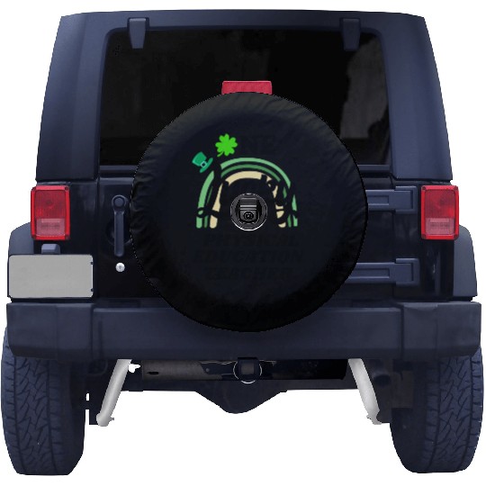 Physical education teacher, St Patrick's Day Gift Spare Tire Covers