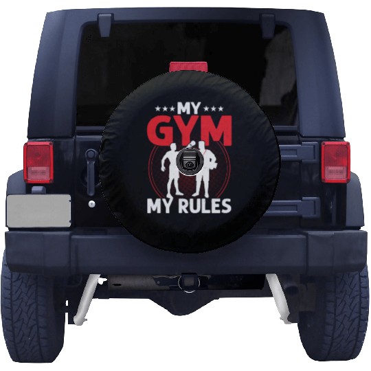 My Gym My Rules Physical Education School Spare Tire Covers