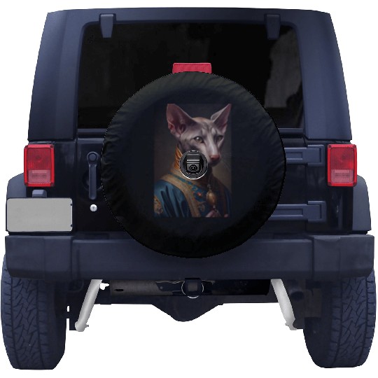 Oriental Shorthair King Cat Breed Portrait Royal R Spare Tire Covers
