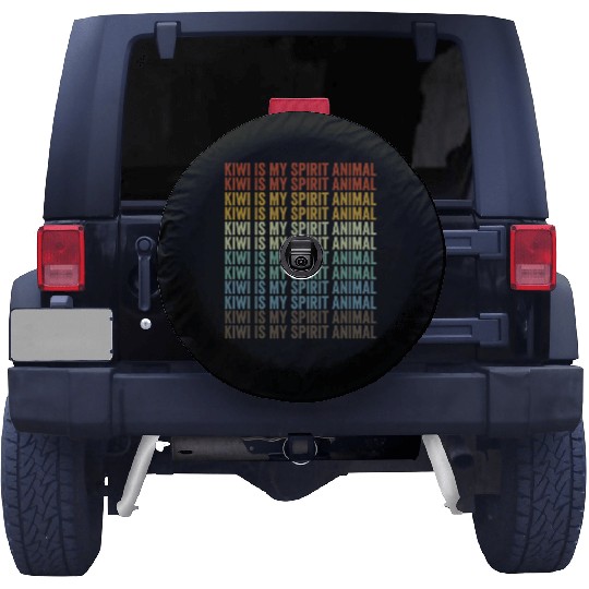 Kiwi Is My Spirit Animal Kiwi Birds Kiwi Lover Spare Tire Covers
