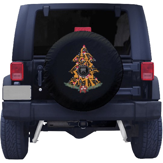 Robot Robotics Engineer Christmas Spare Tire Covers