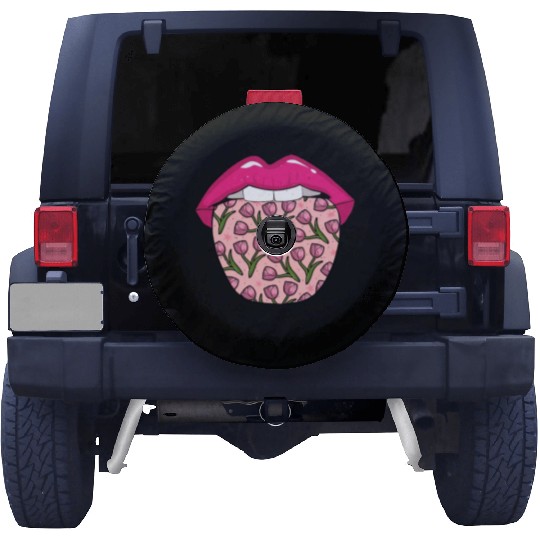 Tulip Gardening Tongue Spare Tire Covers