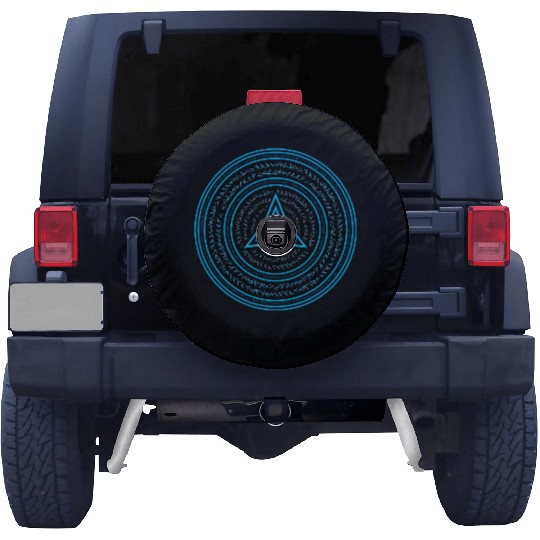 Triangle in Circle Spare Tire Covers