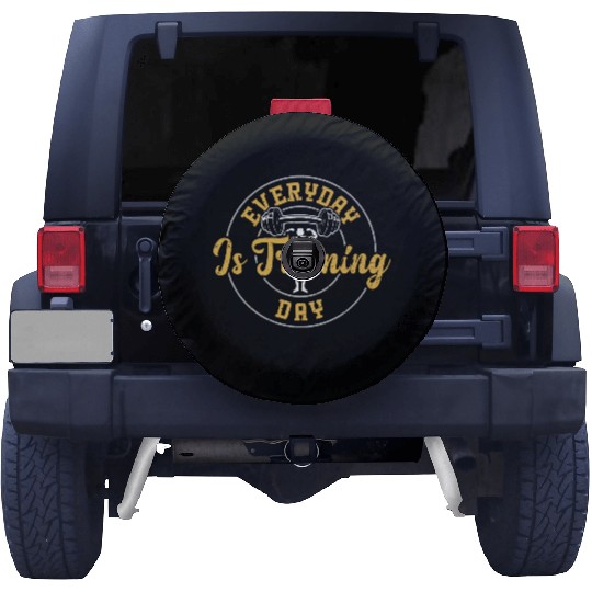 Everyday Is Training Day - Gym Spare Tire Covers