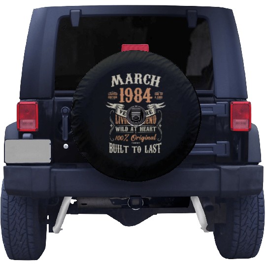March 1984 Birthday Surprise Spare Tire Covers