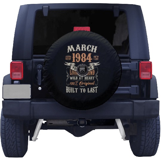 March 1984 Birthday Surprise Spare Tire Covers