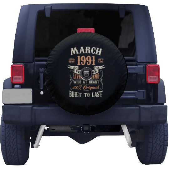 March 1991 Birthday Surprise Spare Tire Covers