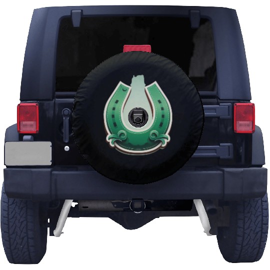 A horseshoe for good luck T--Spare Tire Covers