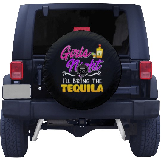 Girls Night I'll bring the Tequila Spring Break Spare Tire Covers