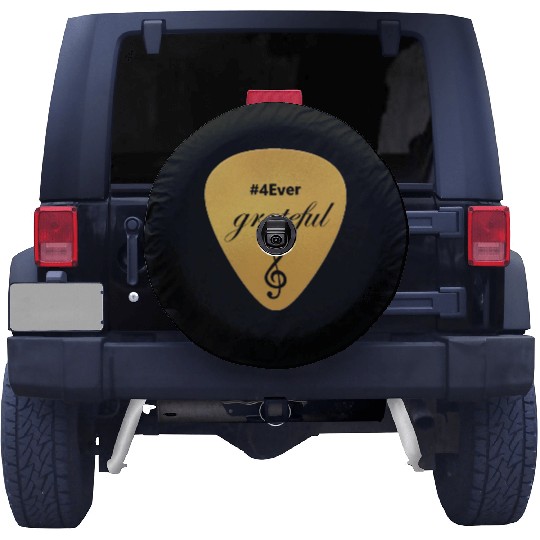 GRATEFUL GUITAR PIC Spare Tire Covers
