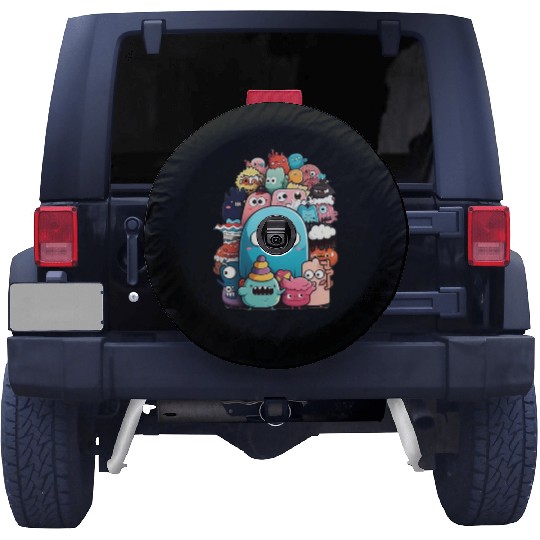 my imaginary friends Spare Tire Covers