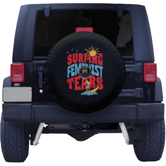 Surfing Liberal Tears Apparel Summer Time Spare Tire Covers