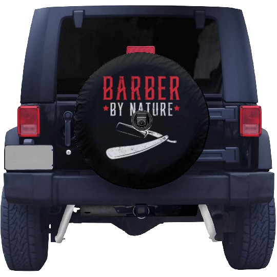 Barber By Nature Haircut Barbershop Hairstylist Spare Tire Covers
