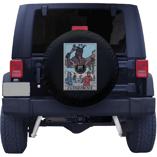 Judgement by Krampus Spare Tire Covers