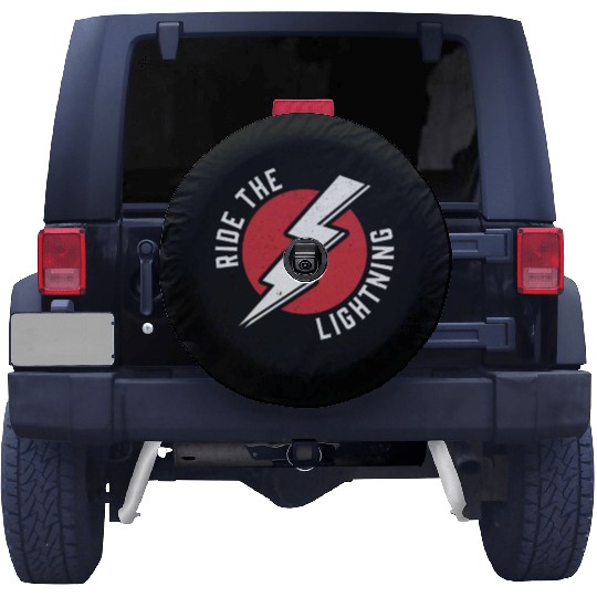 Electric Vehicle Electric Car Ride The Lightning Spare Tire Covers