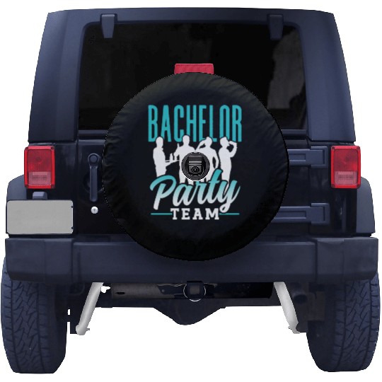Bachelor Party Team Bride Groom Spare Tire Covers