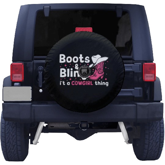 Boots And Bling It's A Cowgirl Thing Spare Tire Covers