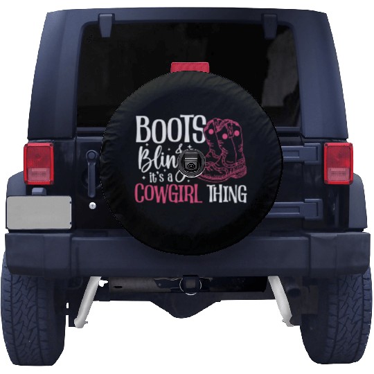 Boots And Bling It's A Cowgirl Thing Spare Tire Covers