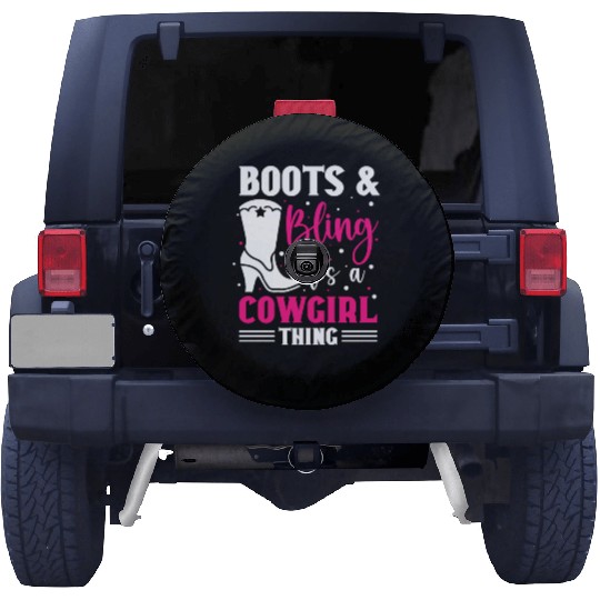 Boots And Bling It's A Cowgirl Thing Spare Tire Covers