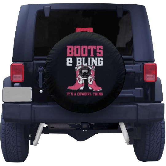 Boots And Bling It's A Cowgirl Thing Spare Tire Covers