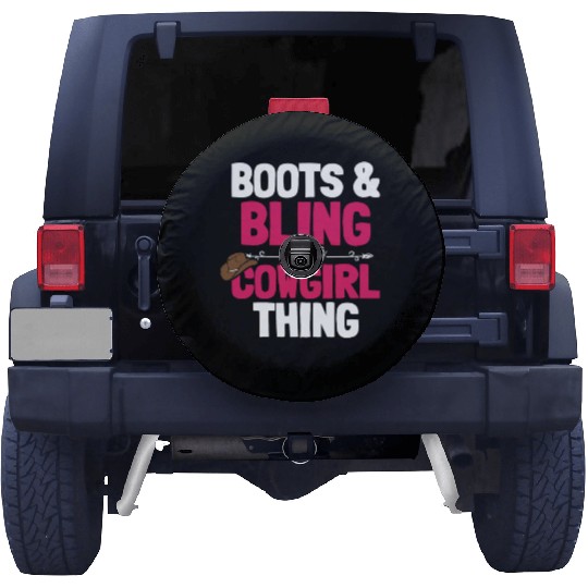 Boots And Bling It's A Cowgirl Thing Spare Tire Covers