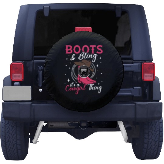 Boots And Bling It's A Cowgirl Thing Spare Tire Covers
