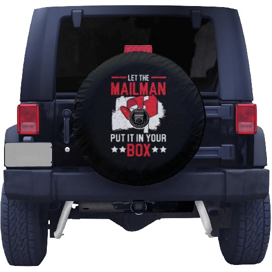 Postal Worker Mail Lady Delivery Mail Escort Spare Tire Covers