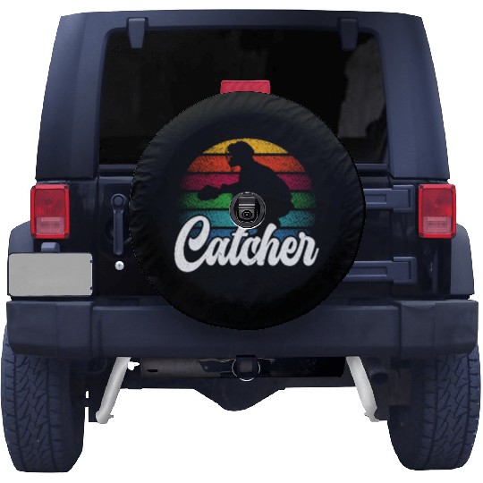Baseball Lover Baseball Player Baseball Catcher Spare Tire Covers