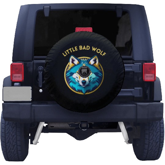 Little Bad Wolf Graphic Spare Tire Covers