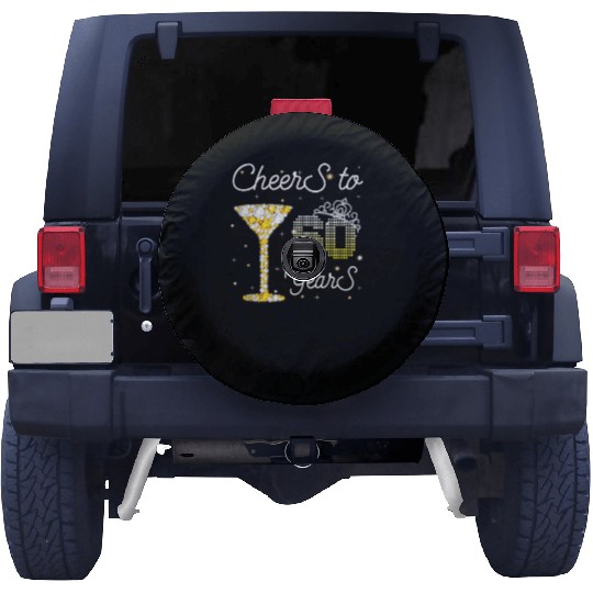 Cheers 60 Years Old 60th Birthday Girl Women 60 Spare Tire Covers