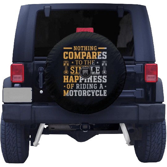 NOTHING COMPARES TO THE SIMPLE HAPPINESS Spare Tire Covers