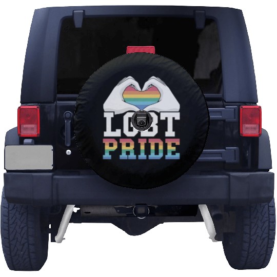 Gay Rights Rainbow Pride Month LGBTQ Gay Pride Spare Tire Covers