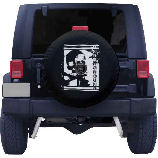 UNDERGROUND skull PUNK design Spare Tire Covers