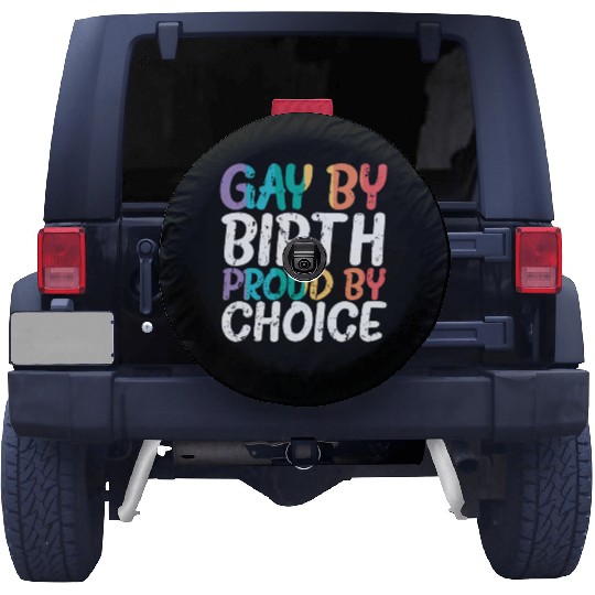 Gay Rights Rainbow Pride Month LGBTQ Gay Pride Spare Tire Covers