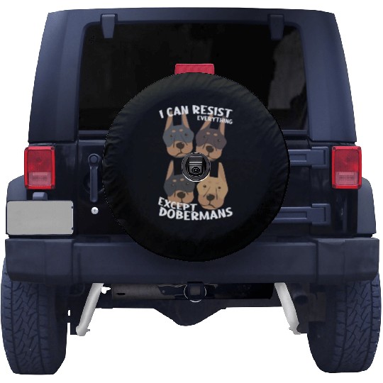 Doberman Lover Spare Tire Covers