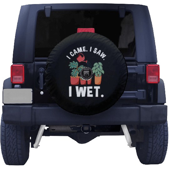 Funny Garden Plant Wet Plants Spare Tire Covers