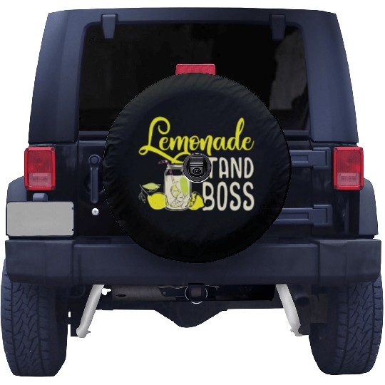 Lemonade Stand Boss Funny Lemon Juice Businesslemo Spare Tire Covers