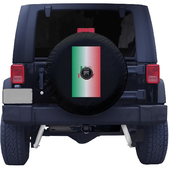 I Love Italy Spare Tire Covers