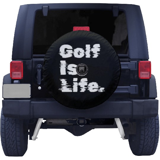 Golf Is Life, Golfer Design Spare Tire Covers
