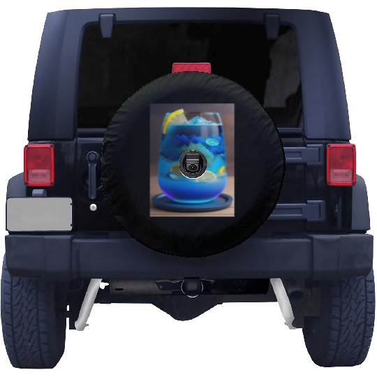 Electric Blue Lemonade Spare Tire Covers