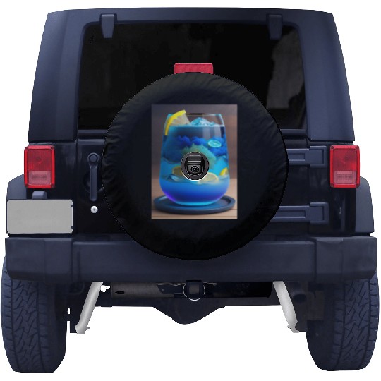 Electric Blue Lemonade Spare Tire Covers