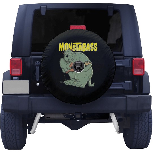 Monster Bass Guitar Player Spare Tire Covers