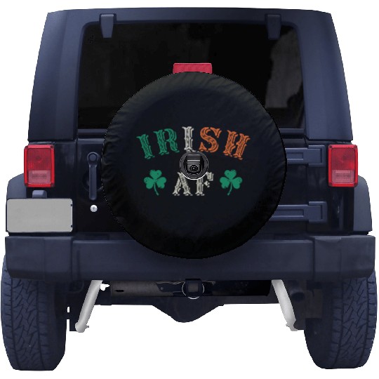 Irish Af Funny St Patricks Day Drinking Spare Tire Covers
