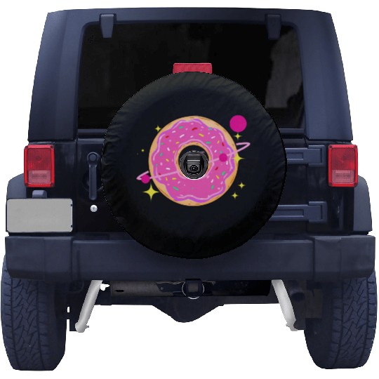 Donut Planet Donut Lover Gift Spare Tire Covers