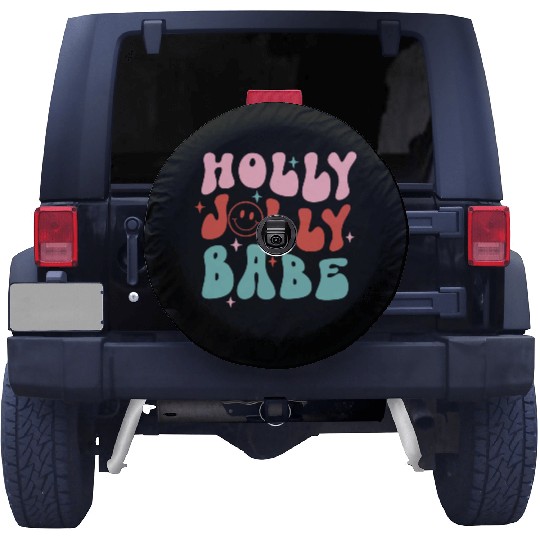 Holly Jolly Babe Spare Tire Covers