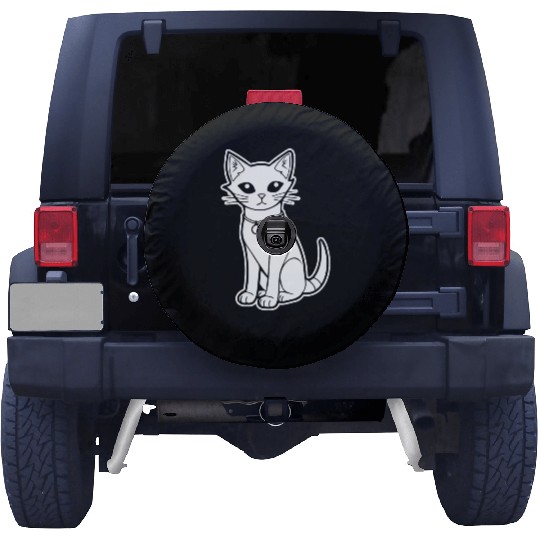 Cat Kitten Feline Meow Spare Tire Covers