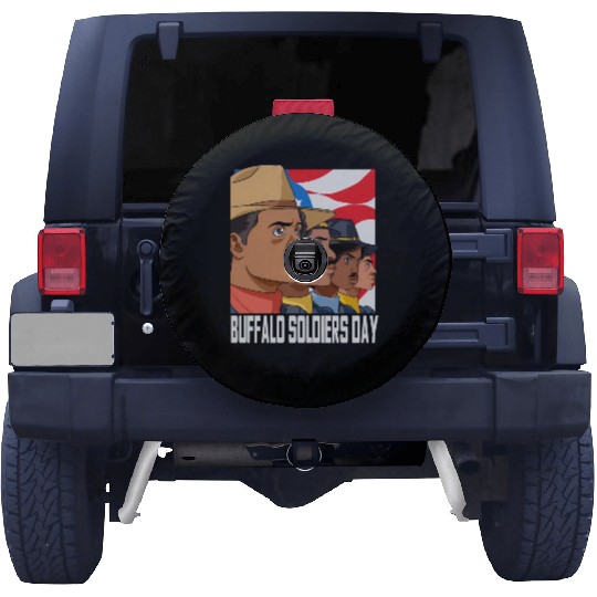 National Buffalo Soldiers Day July 28Th Patriotic Spare Tire Covers