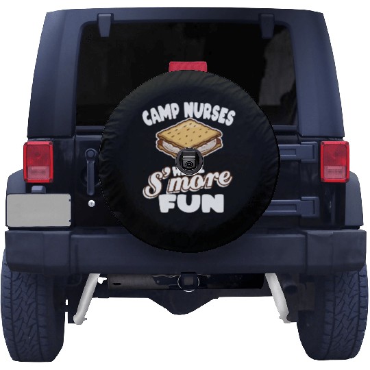 Camp Nurses Have S'More Fun Summer Camp Nursing Rn Spare Tire Covers